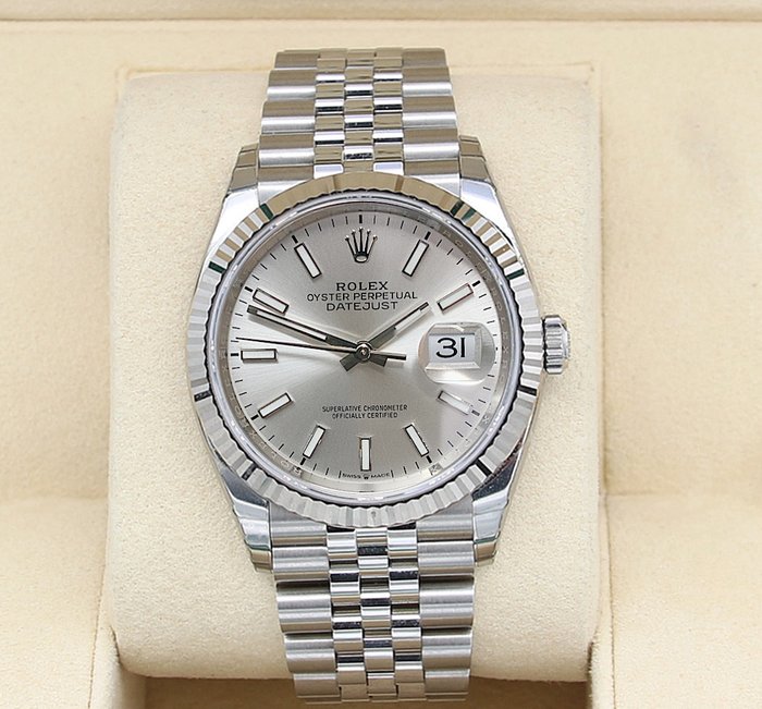 Rolex Datejust 41 Silver Dial Jubilee Bracelet