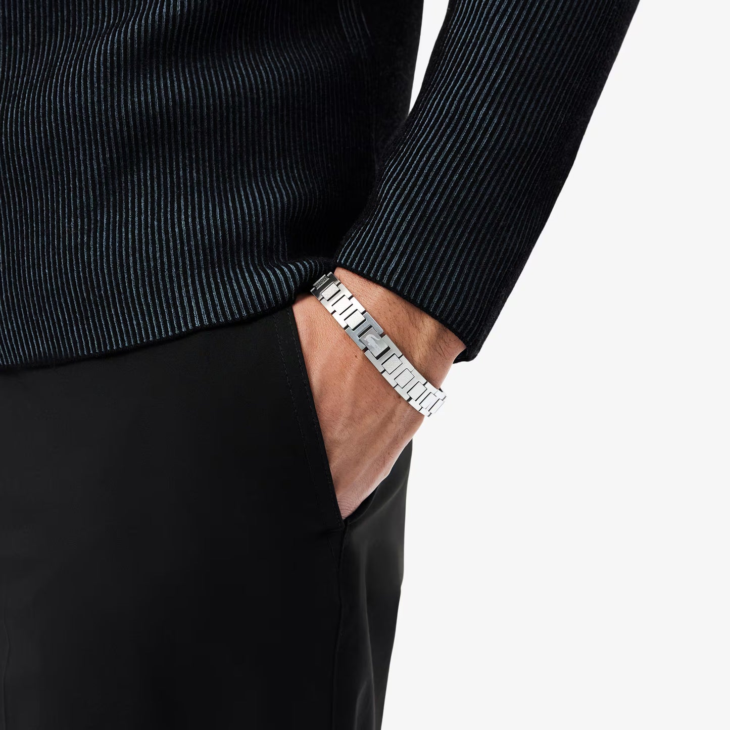 Lacoste Bracelet Metropole Silver