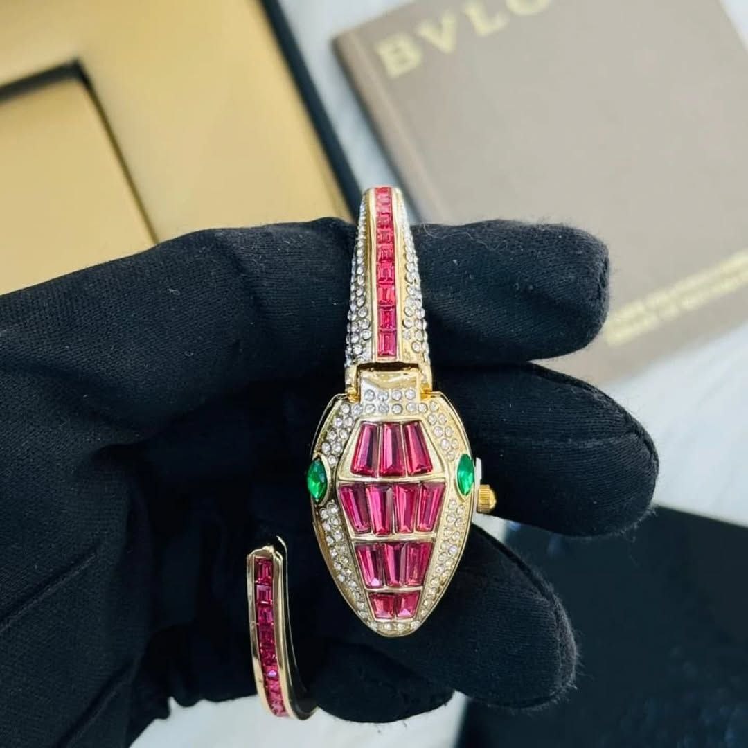 Bvlgari Serpenti watch.