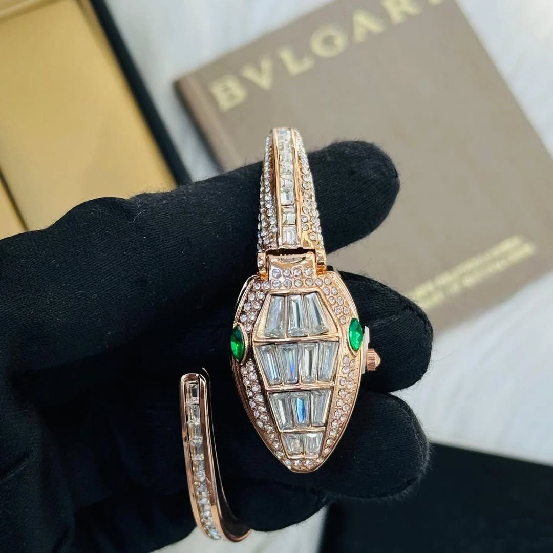 Bvlgari Serpenti watch.