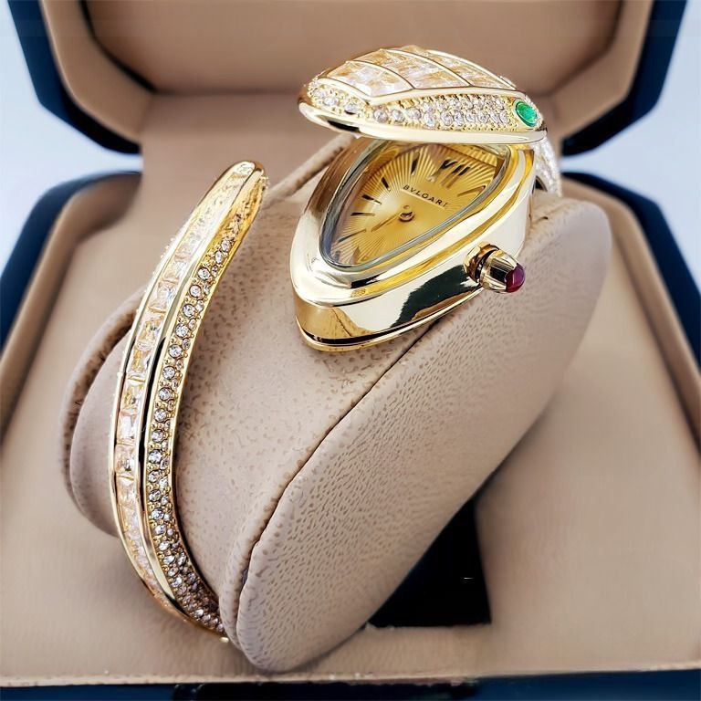 Bvlgari Serpenti watch.