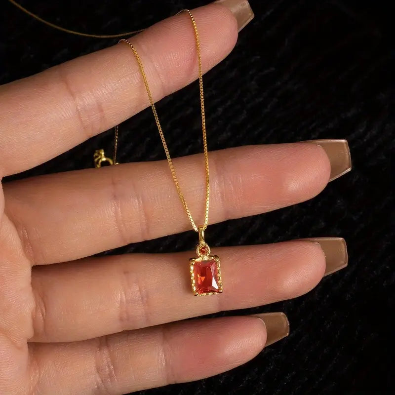 Regal Ruby Radiance Pendant
