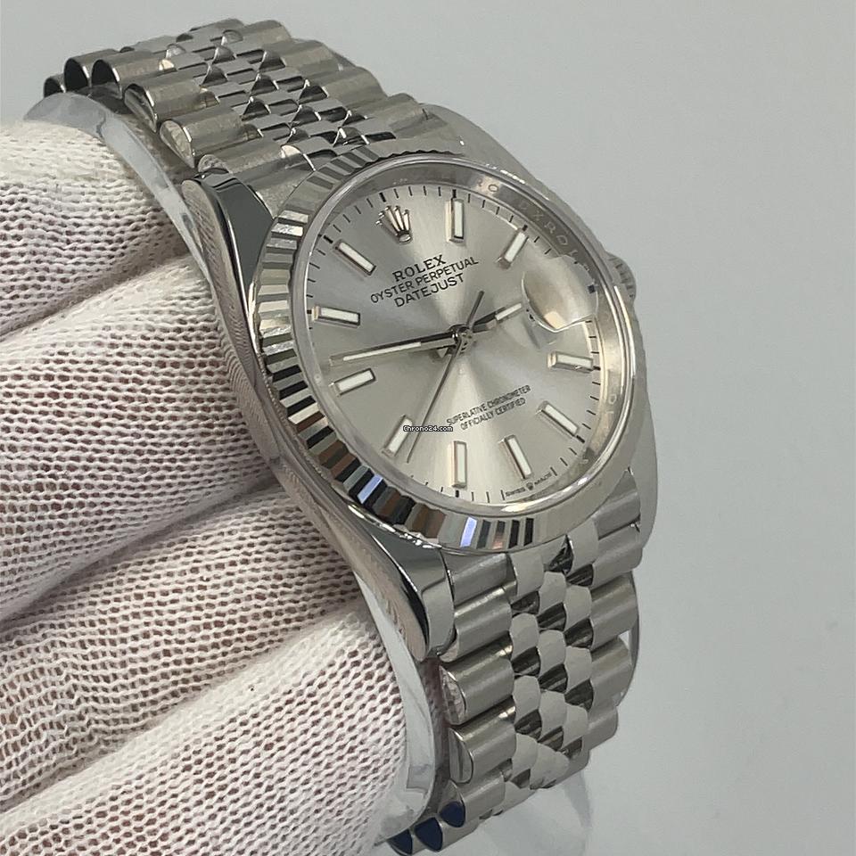 Rolex Datejust 41 Silver Dial Jubilee Bracelet