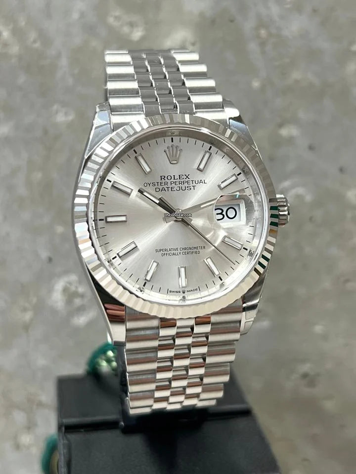 Rolex Datejust 41 Silver Dial Jubilee Bracelet