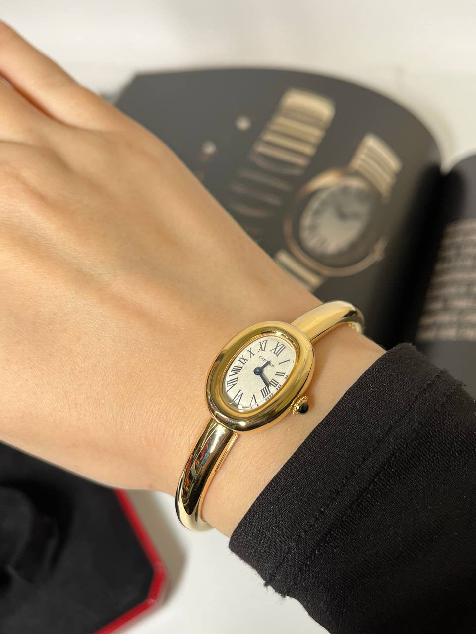 Cartier luxury wristwatch