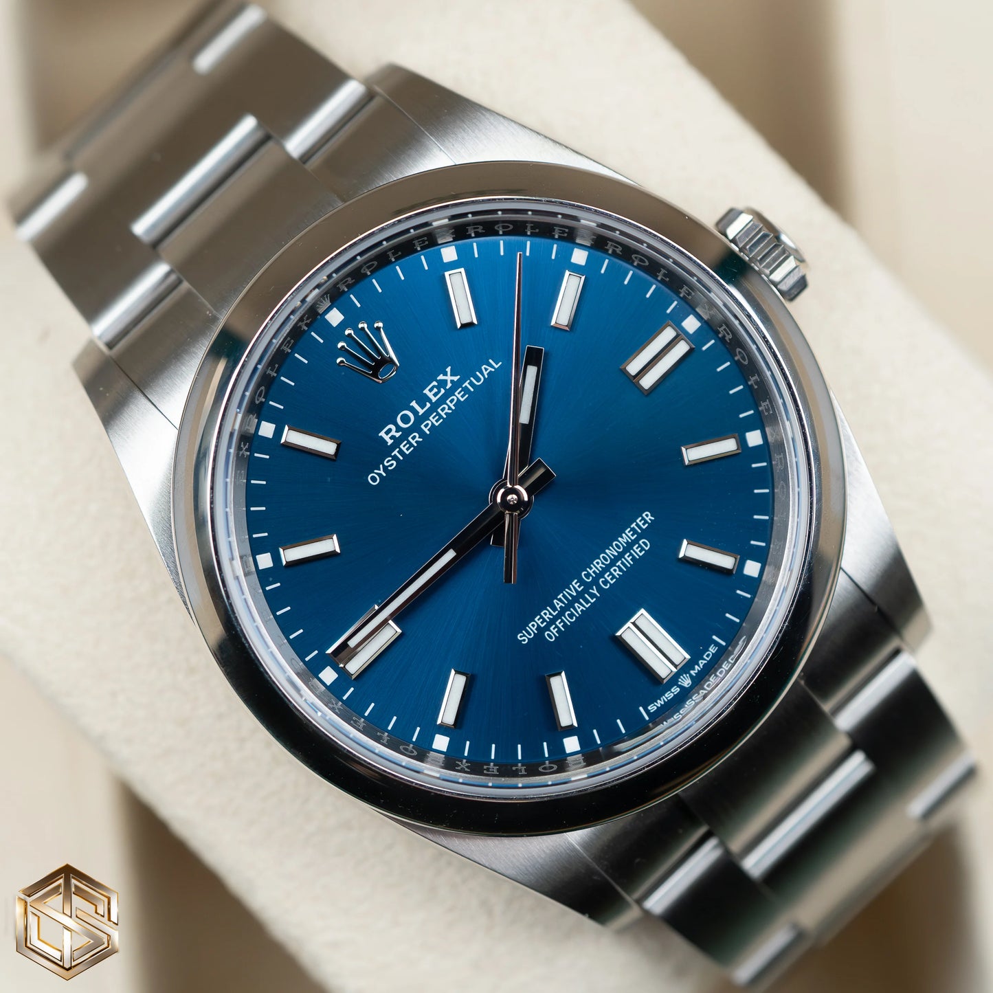 Rolex Oyster automatic Perpetual Blue Dial Stainless Steel