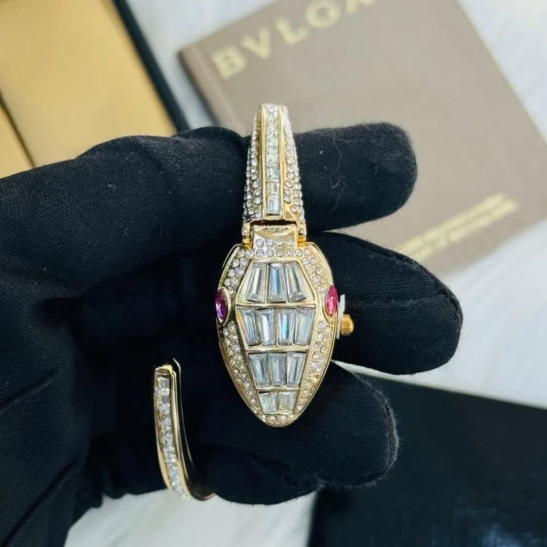 Bvlgari Serpenti watch.